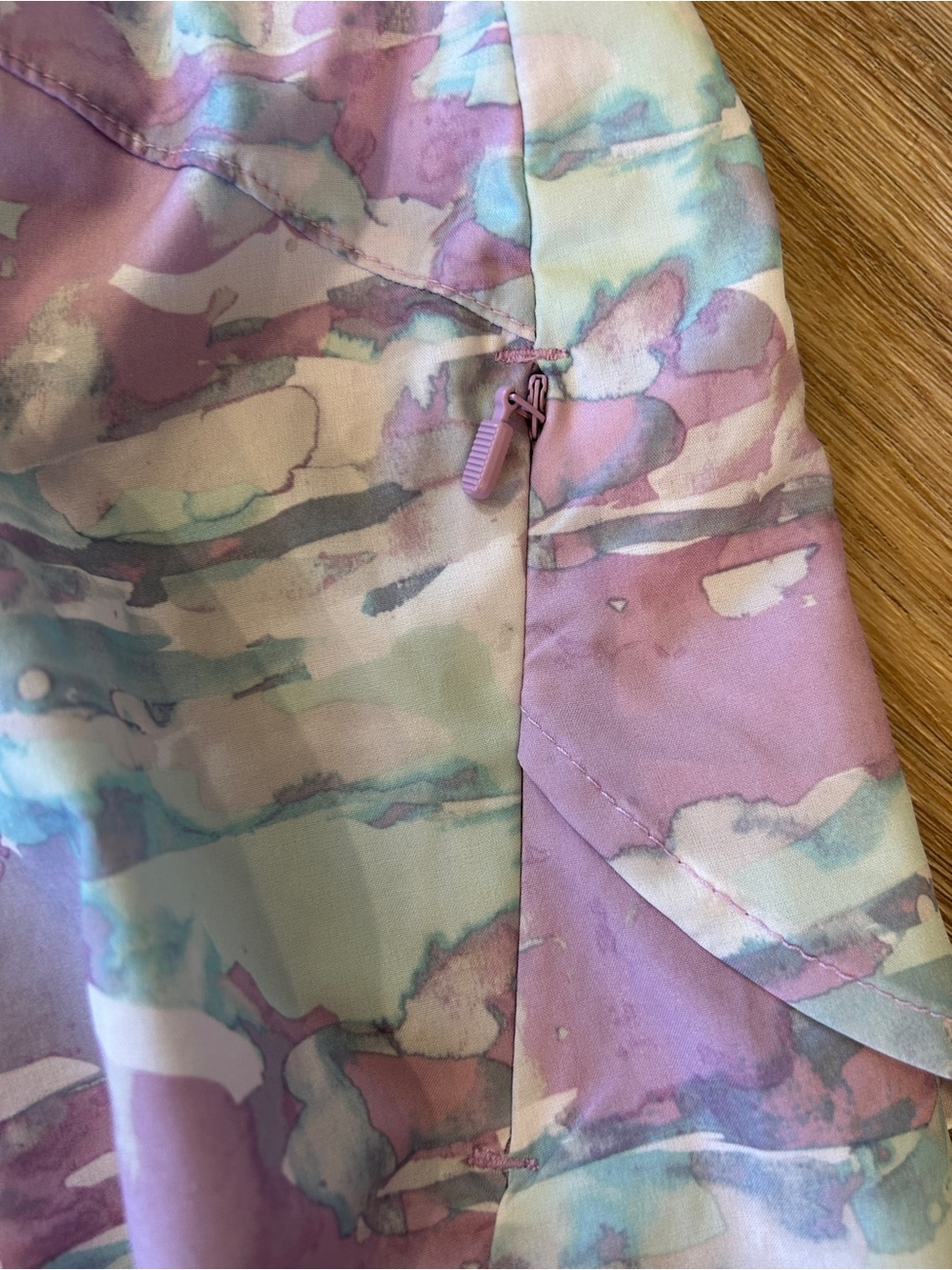 Avia Pastel Purple Camo Women’s Athletic Shorts m(8-10) - Picture 5 of 5